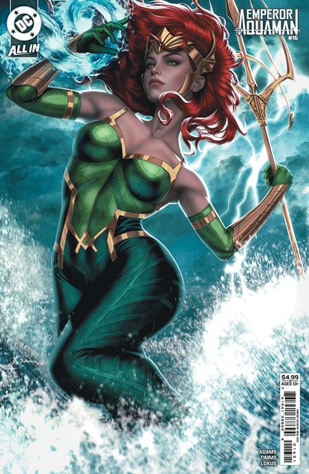 EMPEROR AQUAMAN (2025) #16 CVR B ARIEL DIAZ CARD STOCK VAR