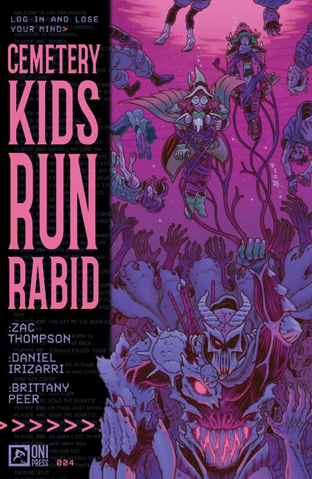 CEMETERY KIDS RUN RABID (2025) #4 CVR A DANIEL IRIZARRI