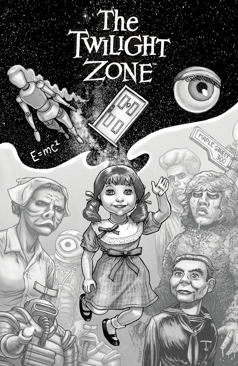 TWILIGHT ZONE (2025) #10 CVR C 10 COPY INCV BROWNE VAR