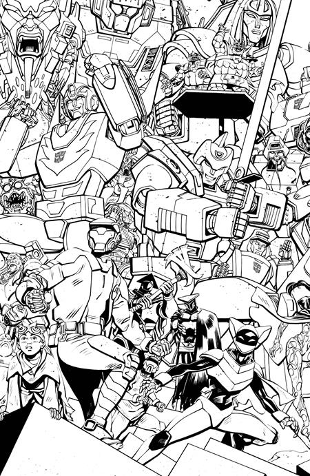 VOID RIVALS (2023) #31 CVR I TOM REILLY ENERGON UNIVERSE 3RD ANNIVERSARY B&W VAR