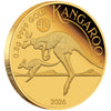 MINI ROO 2026 0.5g GOLD PROOF COIN IN CARD