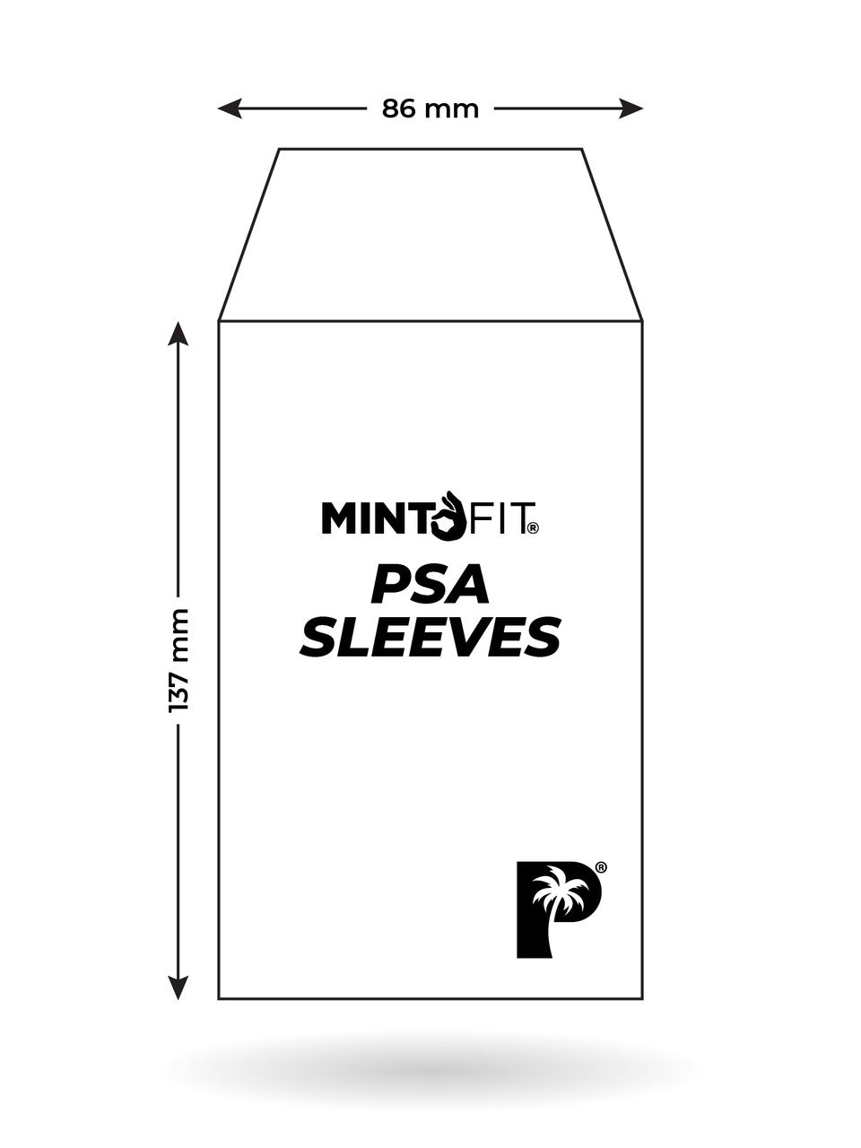 PALMS OFF GAMING MINTFIT PSA GRADED CARD SLEEVES REGULAR