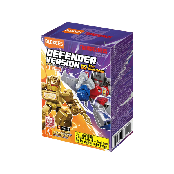 BLOKEES TRANSFORMERS DEFENDER VERSION 2 MINI MODEL (BLIND BOX)