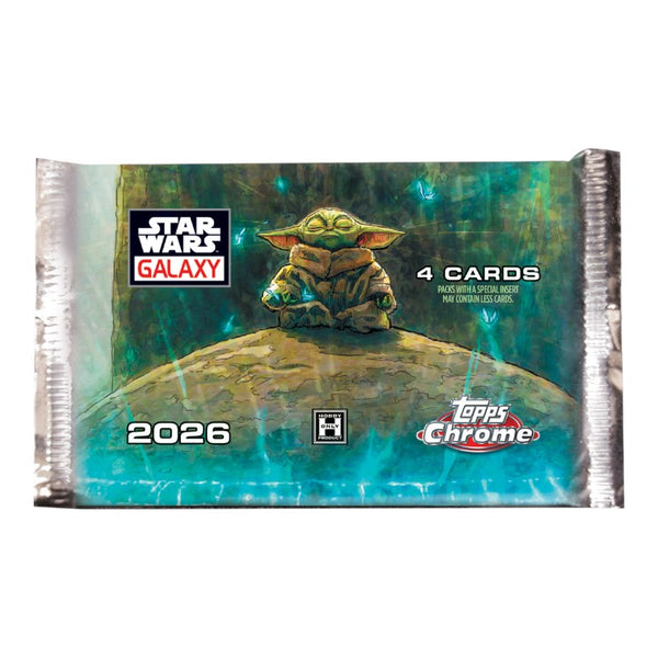 2026 TOPPS CHROME STAR WARS GALAXY HOBBY PACK