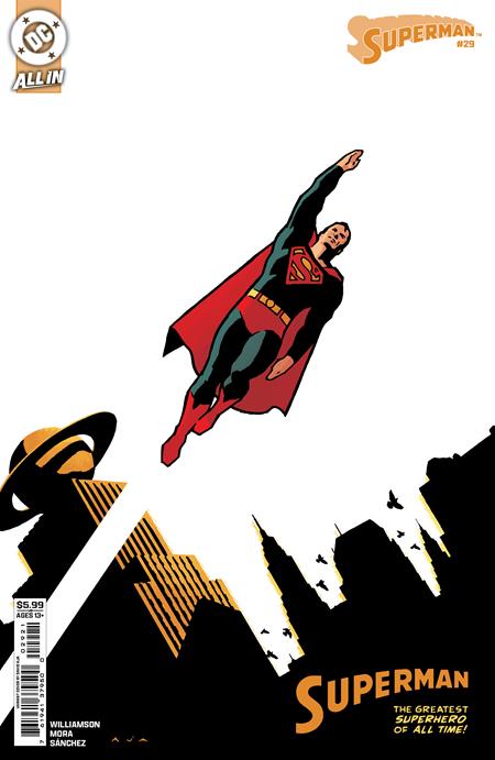 SUPERMAN (2023) #29 CVR B DAVID AJA CARD STOCK VAR