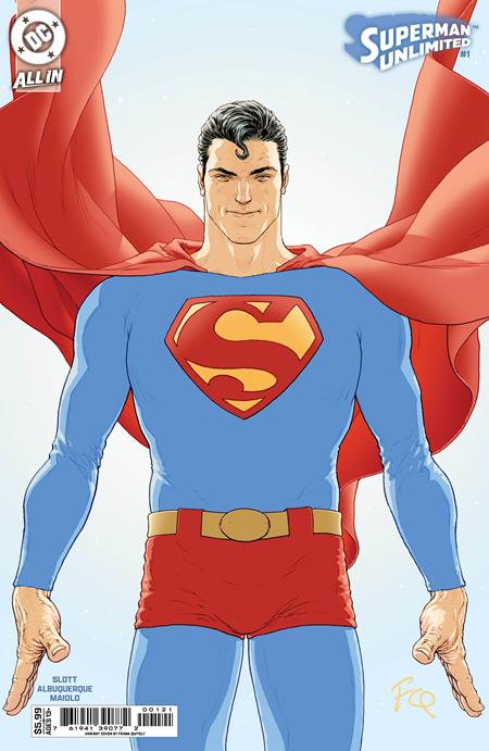 SUPERMAN UNLIMITED (2025) #1 CVR B FRANK QUITELY CARD STOCK VAR