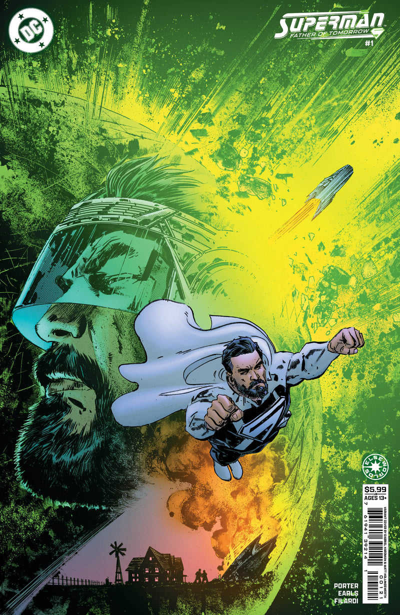SUPERMAN FATHER OF TOMORROW (2026) #1 CVR B GABRIEL HARDMAN CARD STOCK VAR