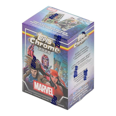 2026 TOPPS CHROME MARVEL BLASTER BOX