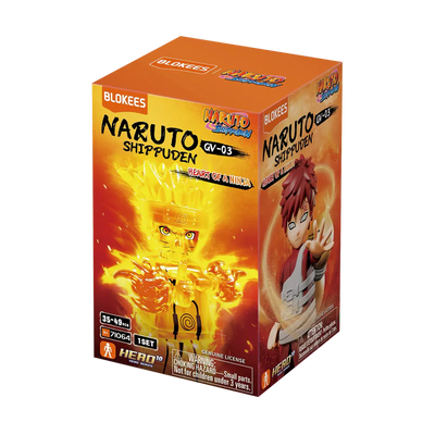 BLOKEES NARUTO GALAXY VERSION 3 HEART OF A NINJA MINI MODEL (BLIND BOX)