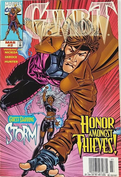 GAMBIT (1999) #2 NEWSSTAND