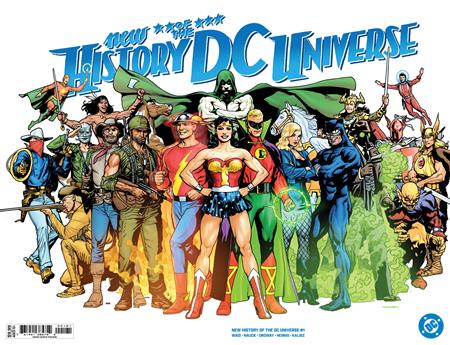 NEW HISTORY OF THE DC UNIVERSE (2025) #1 CVR E RYAN SOOK WRAPAROUND FOIL VAR