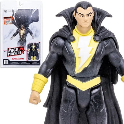 DC DIRECT WV1 EW BLACK ADAM 3IN AF W/COMIC