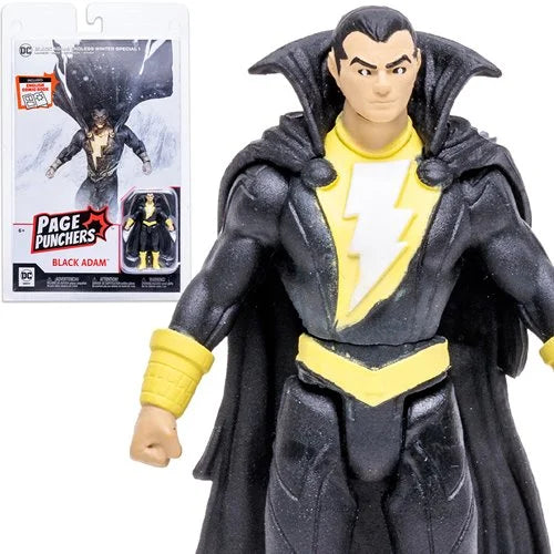 DC DIRECT WV1 EW BLACK ADAM 3IN AF W/COMIC