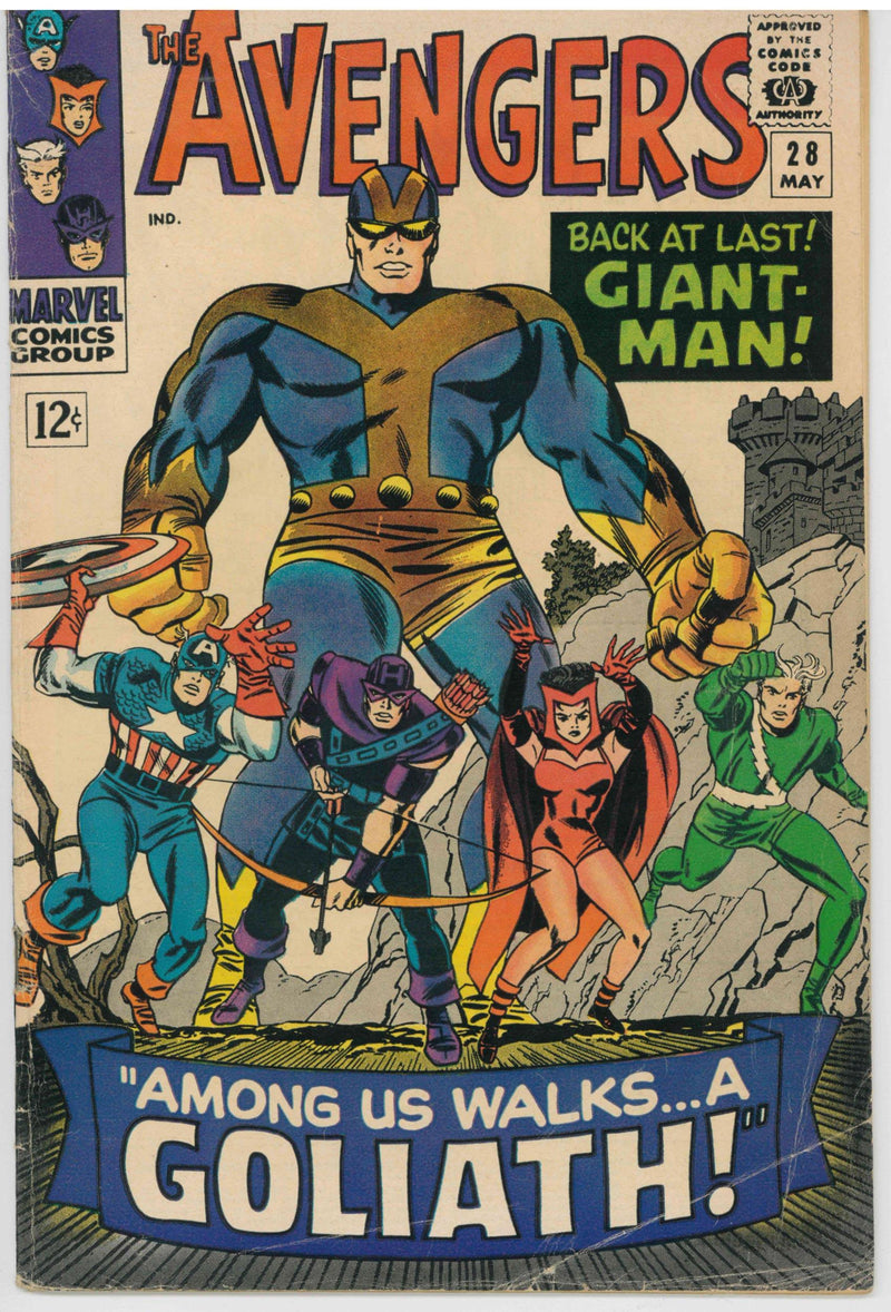 AVENGERS (1963) #28 (VG)