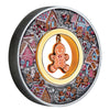 GINGERBREAD CHRISTMAS 2026 2oz SILVER ANTIQUED COLOURED COIN
