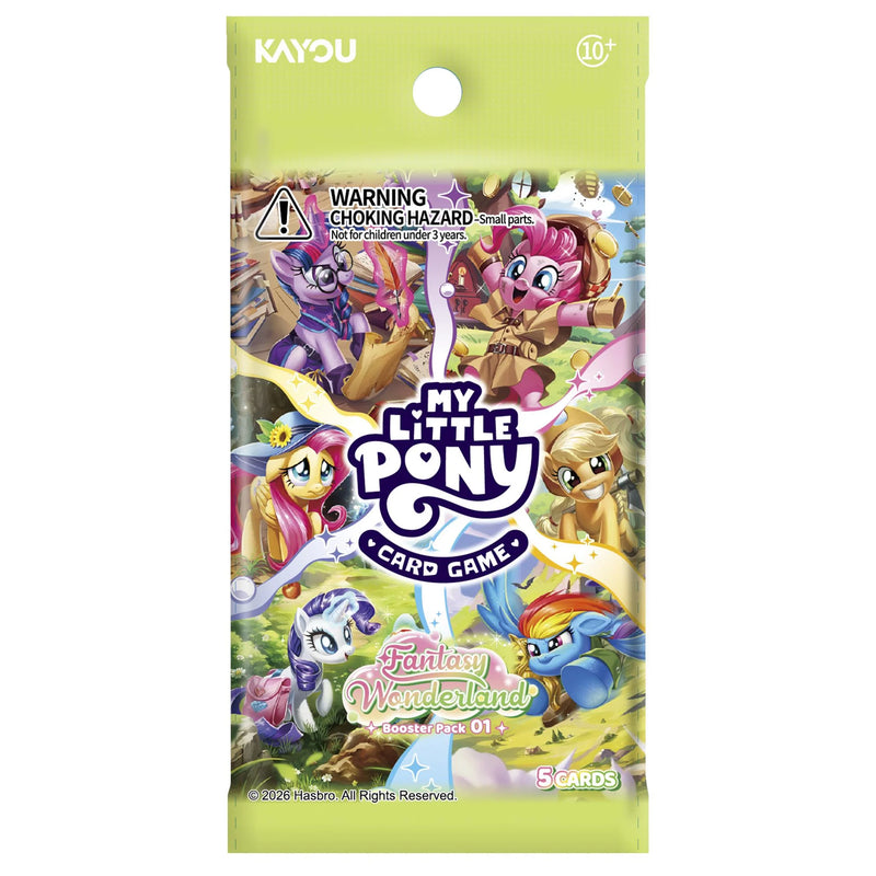 KAYOU MY LITTLE PONY TCG FANTASY WONDERLAND BOOSTER PACK