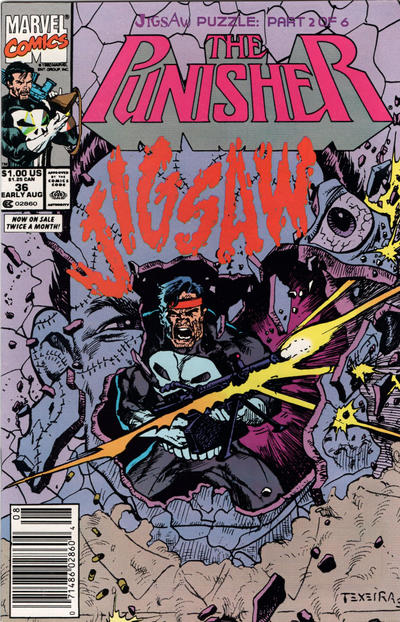 PUNISHER (1987) #36 NEWSSTAND EDITION