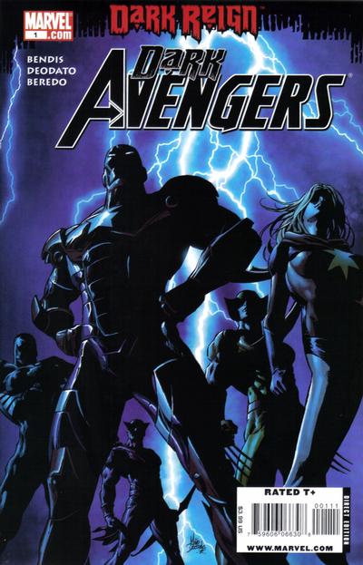 DARK AVENGERS (2009) #1 DKR - FIRST APPEARANCE IRON PATRIOT (VF)