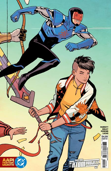 JUSTICE LEAGUE THE ATOM PROJECT (2025) #5 CVR D CLIFF CHIANG AAPI HERITAGE MONTH CONNECTING CARD STOCK VAR