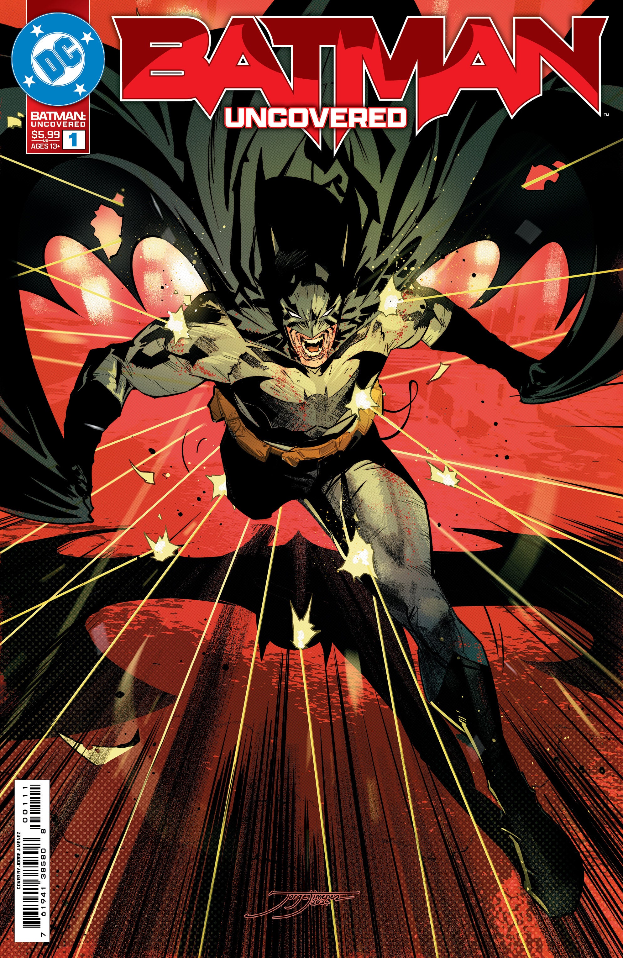 BATMAN UNCOVERED (2024) #1 (ONE SHOT) CVR A JORGE JIMENEZ