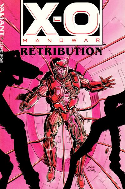 X-O MANOWAR RETRIBUTION TP (1993) - INCLUDES X-O DATABASE (1993) #1 (ONE SHOT)