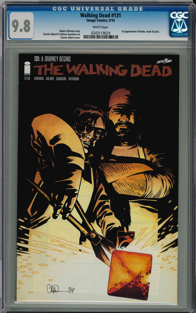CGC WALKING DEAD (2003) #131 (9.8)