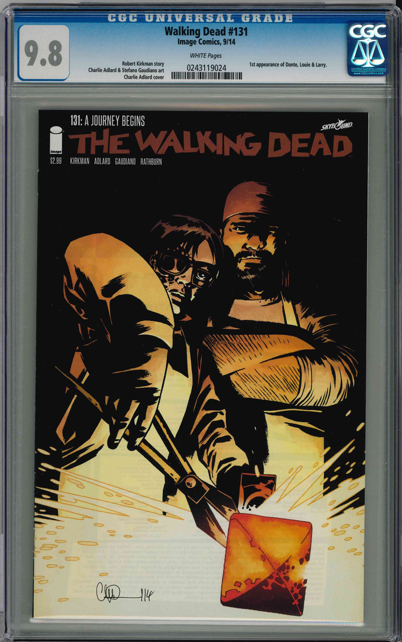CGC WALKING DEAD (2003) #131 (9.8)