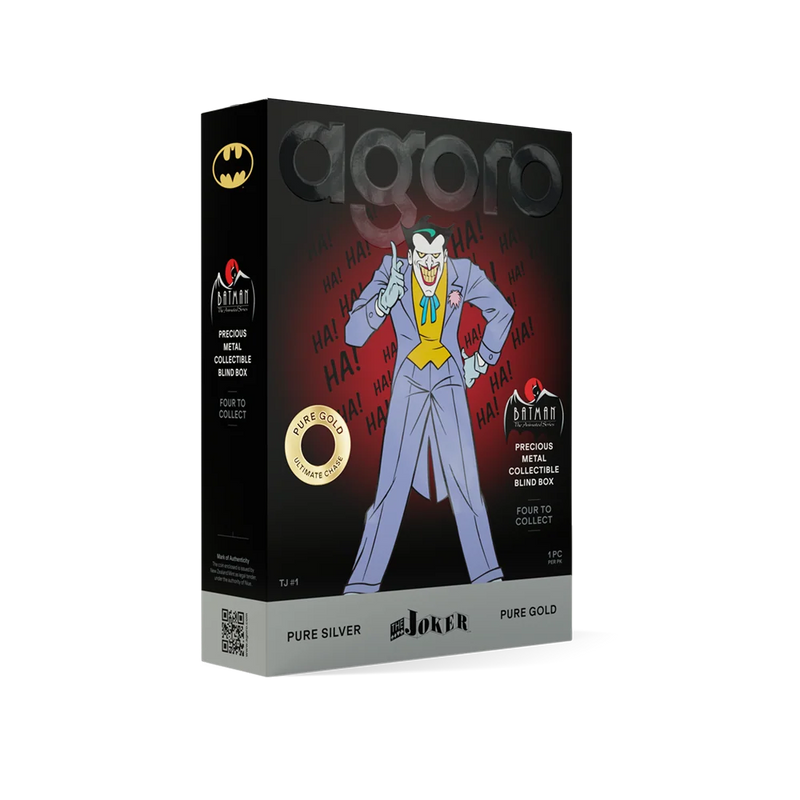 BATMAN: THE ANIMATED SERIES - JOKER 1/2oz SILVER COIN BLIND BOX
