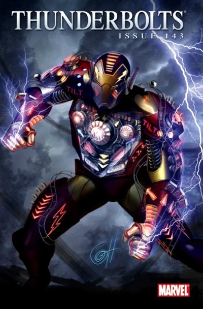 THUNDERBOLTS (1997) #143 15 COPY INCV IRON MAN BY DESIGN HORN VAR