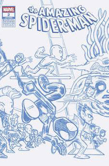 AMAZING SPIDER-MAN (2025) #2 50 COPY INCV CONNECT LINE SKETCH VAR L