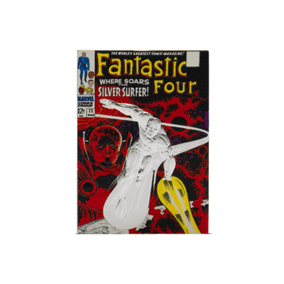 MARVEL ART IN MOTION - FANTASTIC FOUR #72 1oz SILVER COMIX COIN