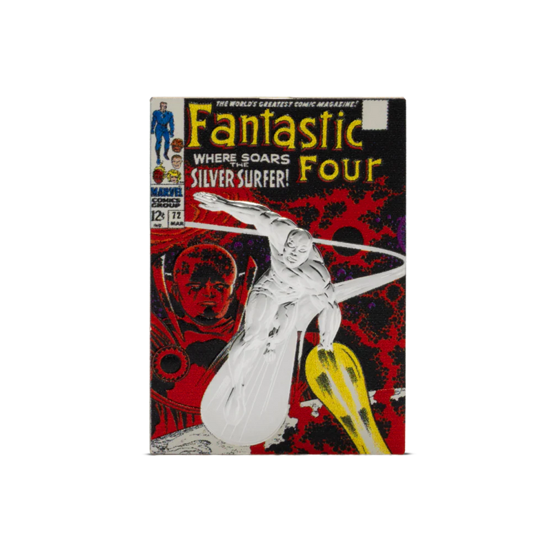 MARVEL ART IN MOTION - FANTASTIC FOUR #72 1oz SILVER COMIX COIN
