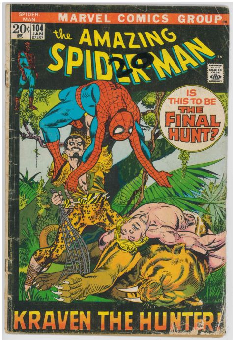 AMAZING SPIDER-MAN (1963) #104 (GD/VG)