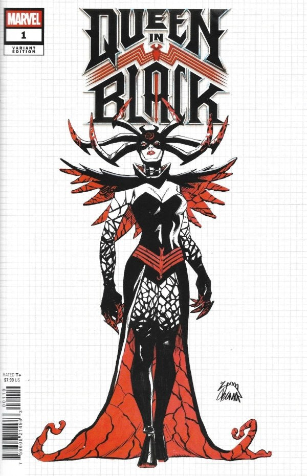 QUEEN IN BLACK (2026) #1 RYAN STEGMAN BLIND BAG DESIGN VAR