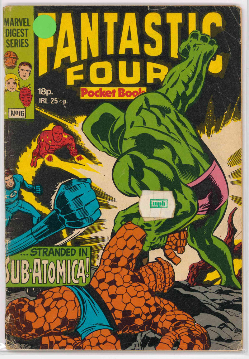 FANTASTIC FOUR POCKET BOOK (1980) #16 (VG)