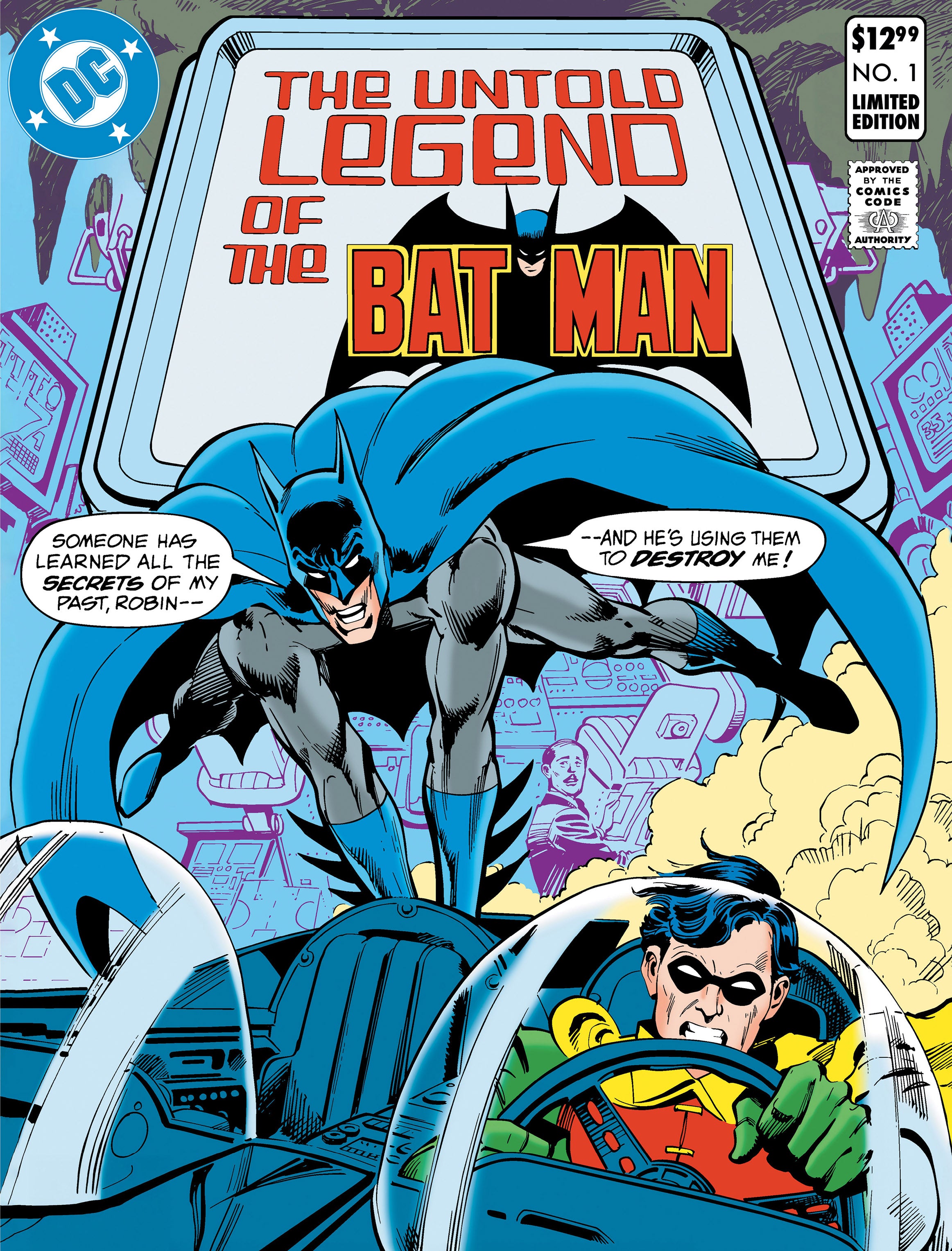 LIMITED EDITION THE UNTOLD LEGEND OF THE BATMAN (1980) #1 FACSIMILE EDITION (2025) CVR A JOSE LUIS GARCIA-LOPEZ & DICK GIORDANO