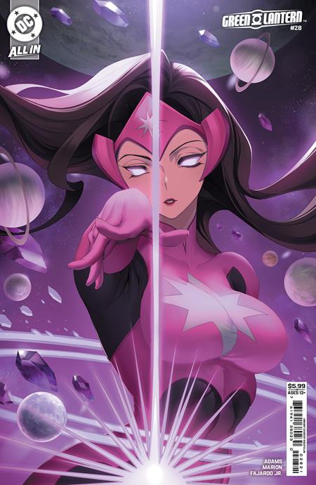 GREEN LANTERN (2023) #28 CVR B RACHTA LIN CARD STOCK VAR