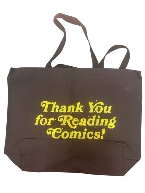 TINY ONION BLACK TOTE BAG