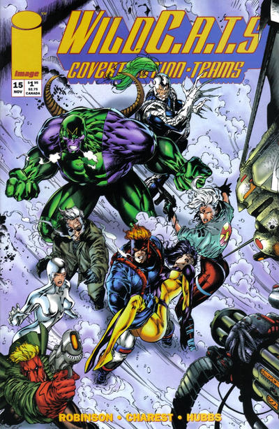 WILDCATS COVERT ACTION TEAMS (1992) #15