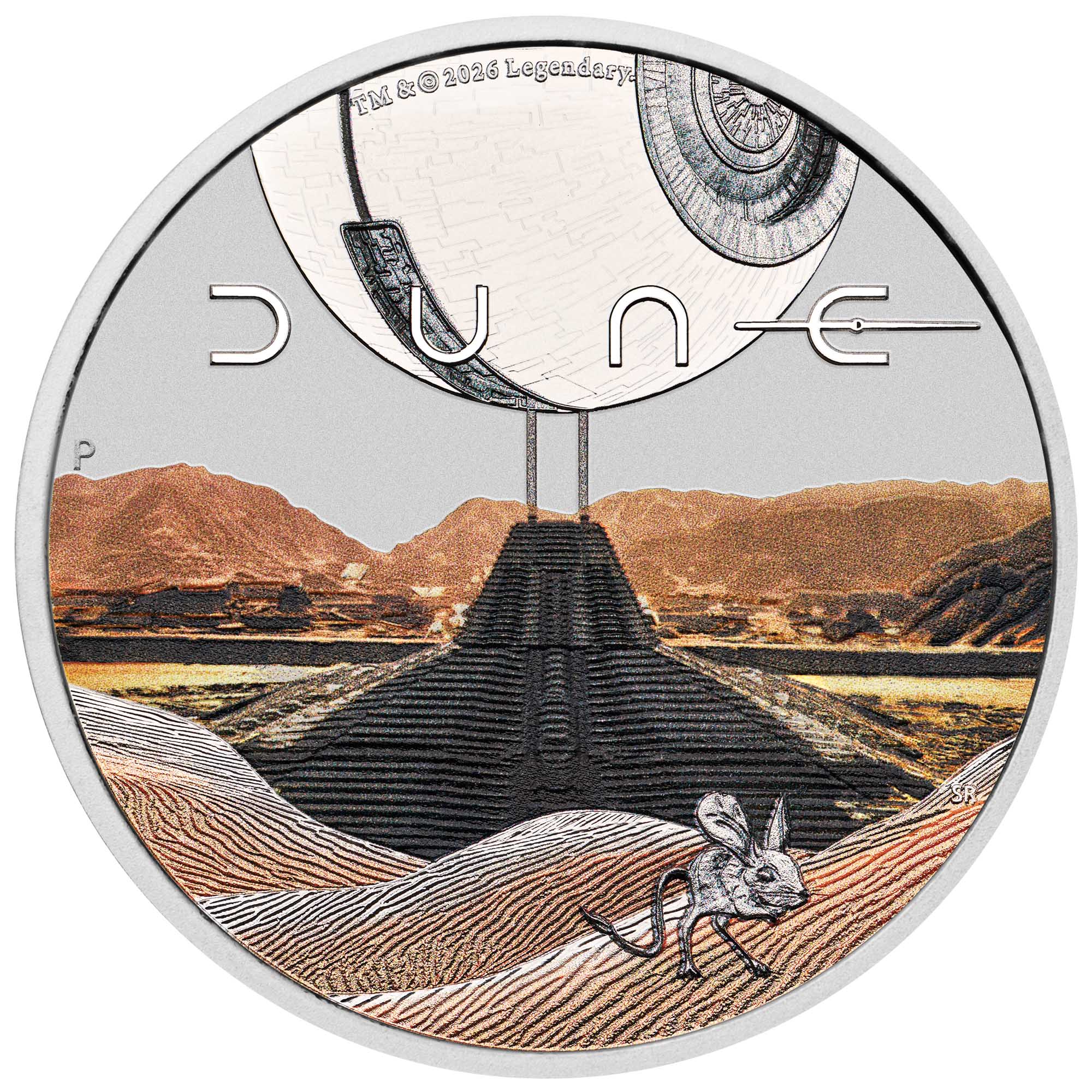 DUNE 2026 1oz SILVER COLOURED COIN