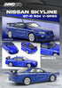 INNO64 1/64 NISSAN SKYLINE GTR R34 V-SPEC TUNES BY MINES BLUE