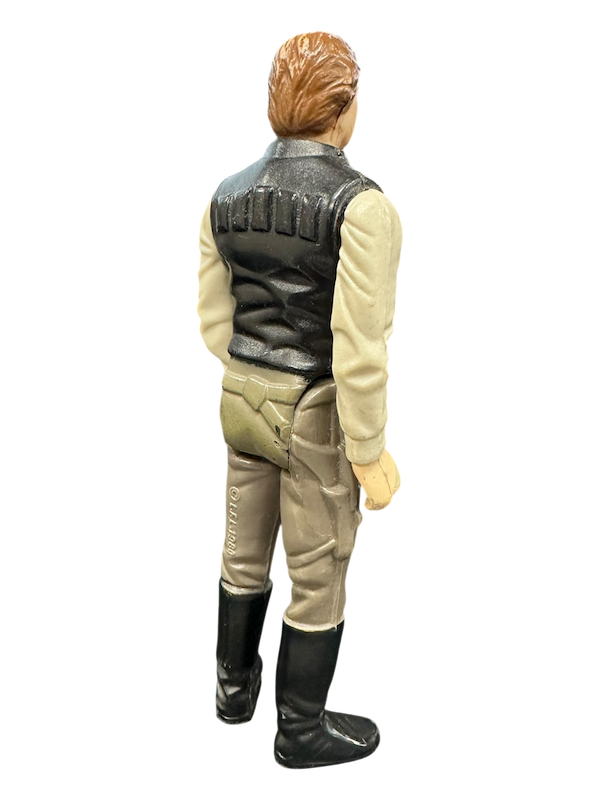 1984 KENNER STAR WARS HAN SOLO (IN TRENCH COAT) FIGURE NO ACCESSORIES