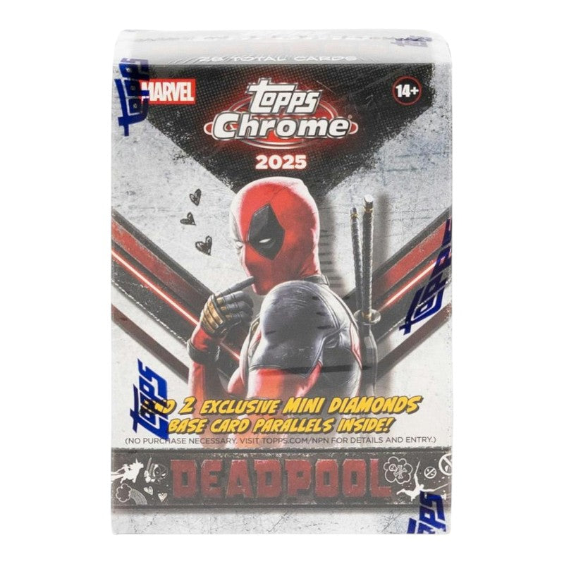 2025 TOPPS CHROME MARVEL DEADPOOL BLASTER BOX