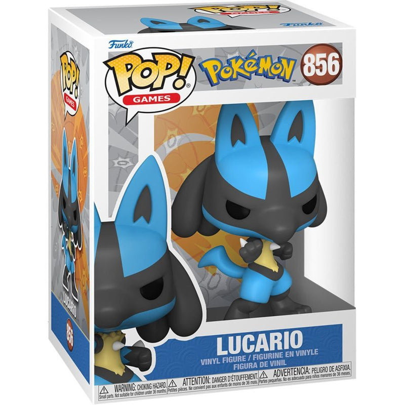 POP GAMES POKEMON LUCARIO VINYL FIG
