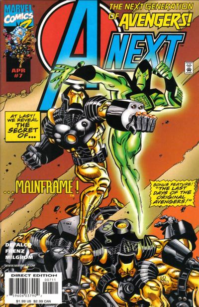 A NEXT (1998) #7 - FIRST HOPE PYM RED QUEEN (IN SHADOWS ONLY)