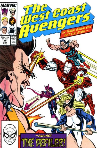 AVENGERS WEST COAST (1985) #38