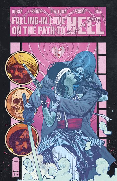 FALLING IN LOVE ON THE PATH TO HELL (2024) #8 CVR A GARRY BROWN