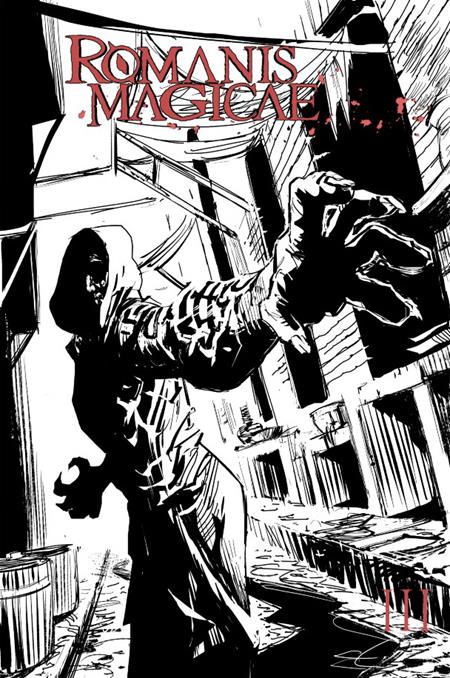 ROMANIS MAGICAE (2025) #3 CVR B PAUL PEART SMITH BLACK WHITE AND RED