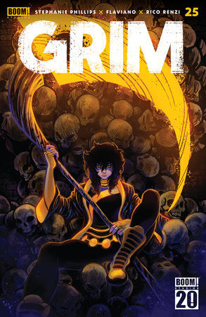 GRIM (2022) #25 CVR A FLAVIANO