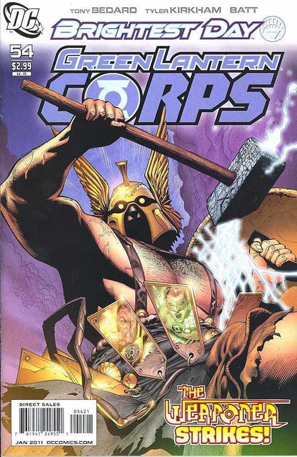 GREEN LANTERN CORPS VOL 2 #54 VAR ED (BRIGHTEST DAY)